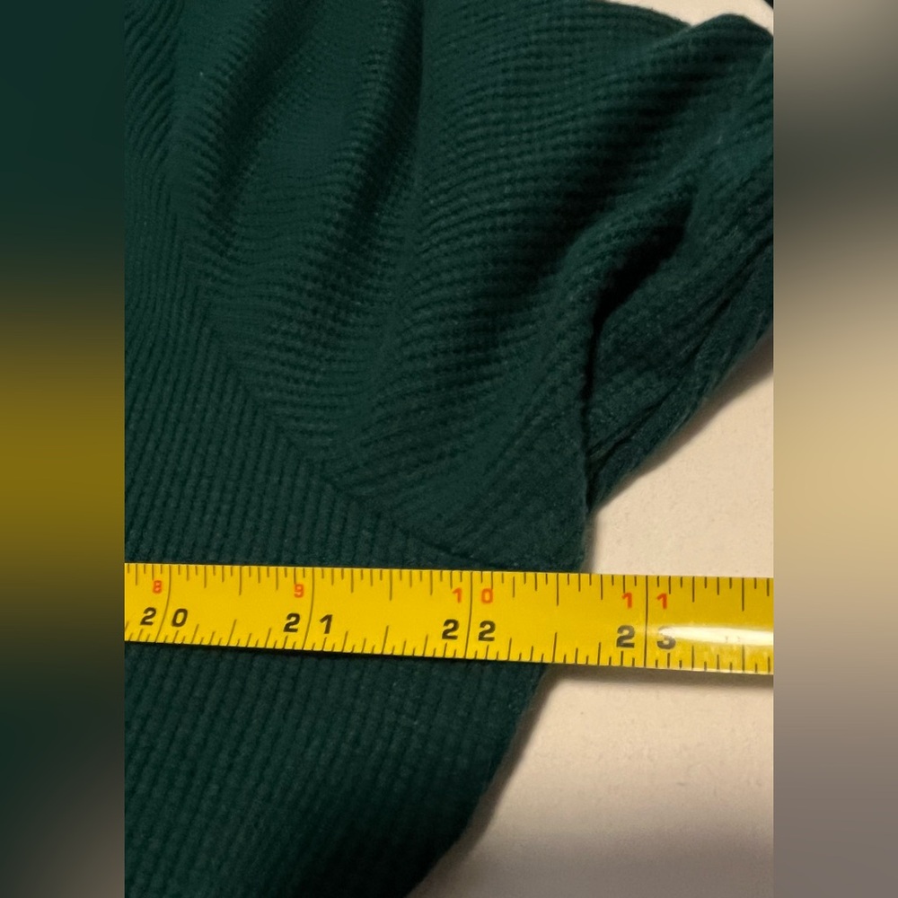 TORRID Plus Women’s Green Ribbed Knit Tiered SkaterJersey Midi Dress Size 2 - Picture 12 of 14